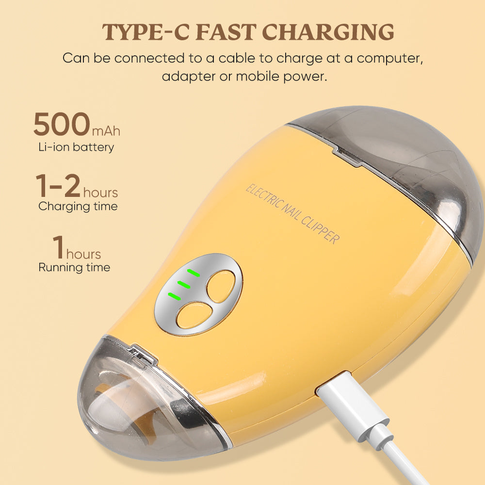 Coupe-ongles électrique rechargeable